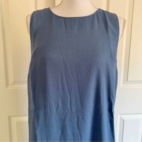 Reformation Collin Maxi Dress in Morning Glory Light Blue Large MSRP $198 - Picture 6 of 10